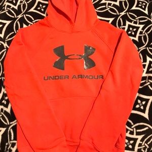 Boys Under Armour Hoodie Size 6 Like New